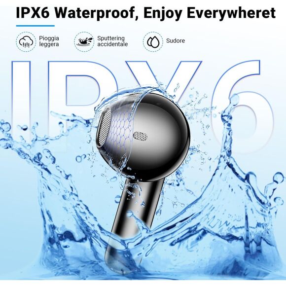 Godyse Wireless Earbuds, Bluetooth 5.3 Headphones in Ear - Picture 4 of 7